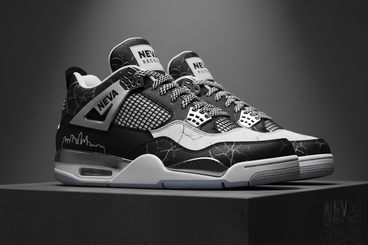 Neva 4s Black Ice sneakers