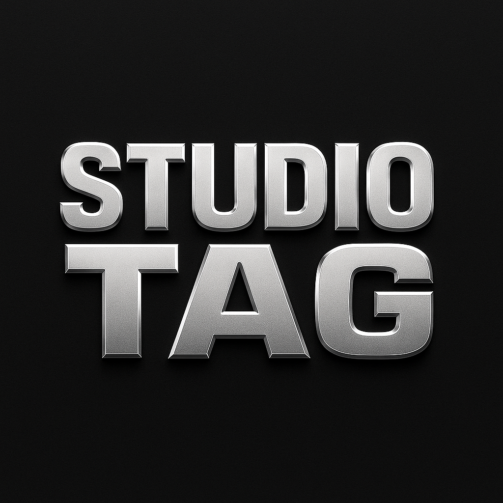 Studio tag graphic